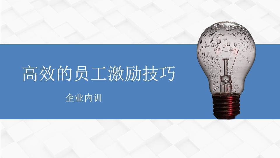 渭南左京《高效的員工激勵(lì)技巧》